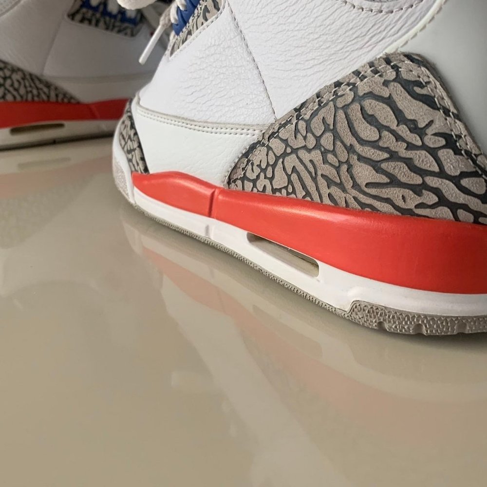 🚫SOLD•🅰️TX🚫 Air Jordan 3 Retro Knicks Size 6.5Y - Picture 4 of 11